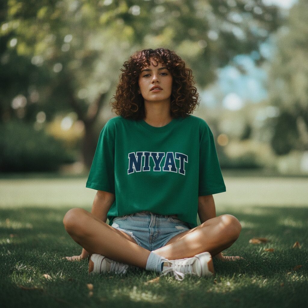 Playera verde NIYAT